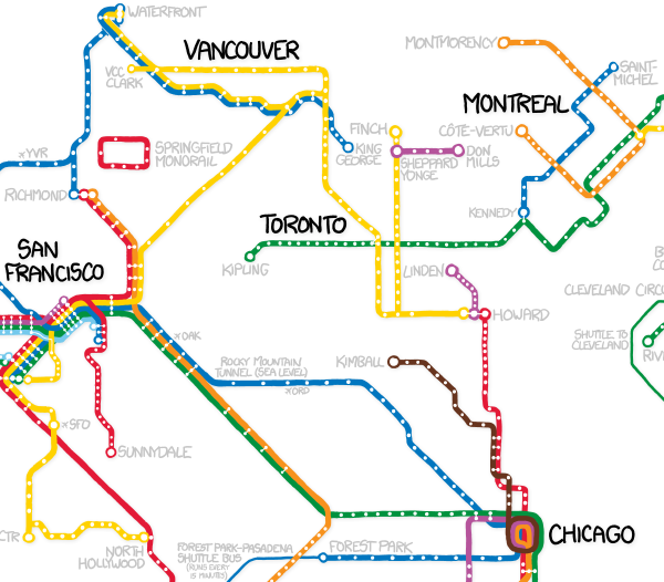 Subways of North America