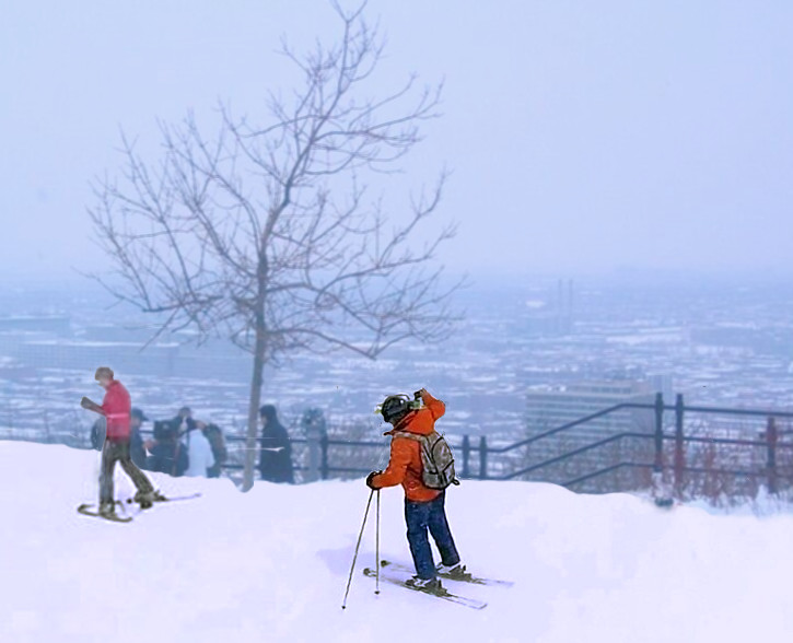 Catbus» Blog Archive » Mont Royal:Convertissons la Conduite Urbaine en Ski  Urbain!